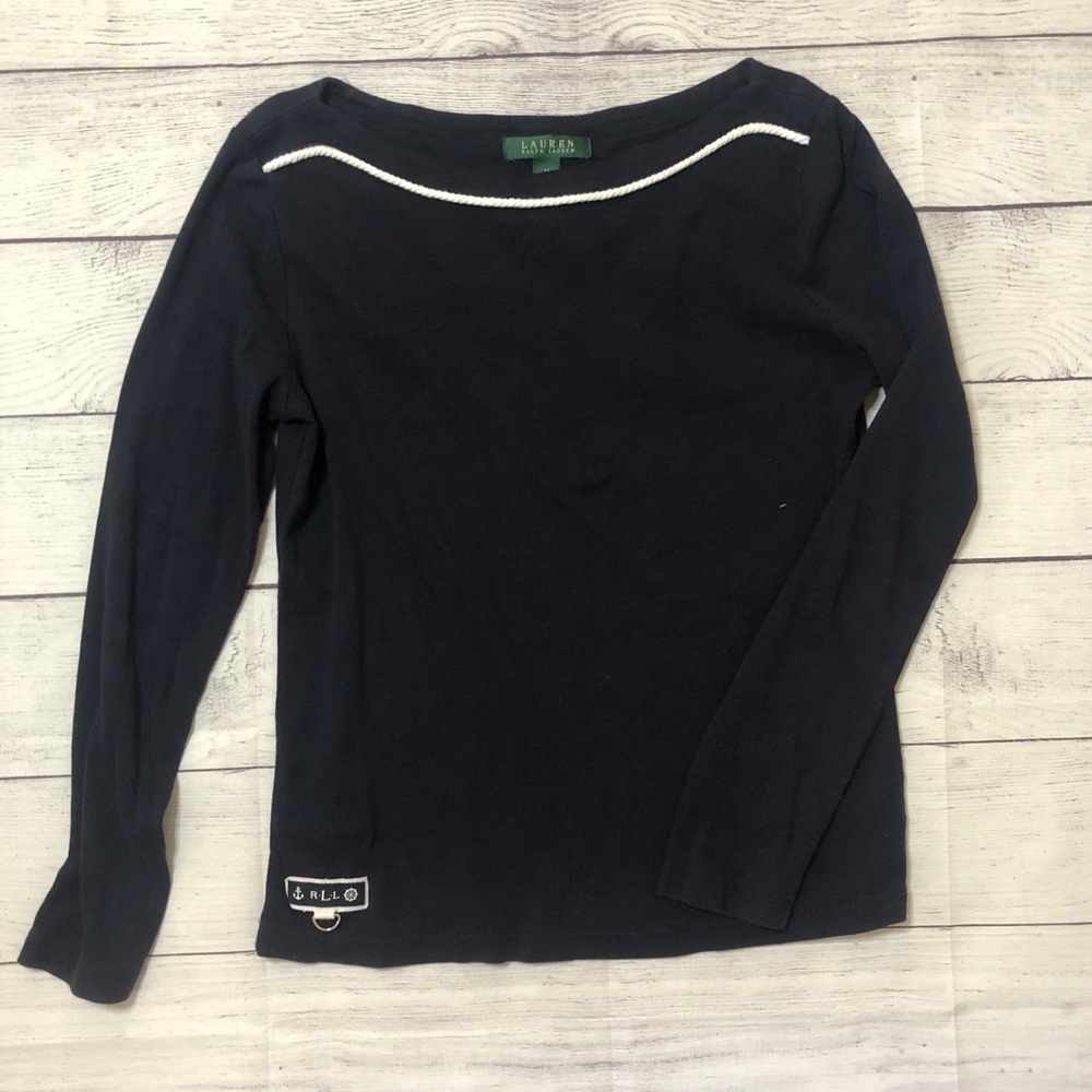 Ralph Lauren Navy Shirt Size Medium
